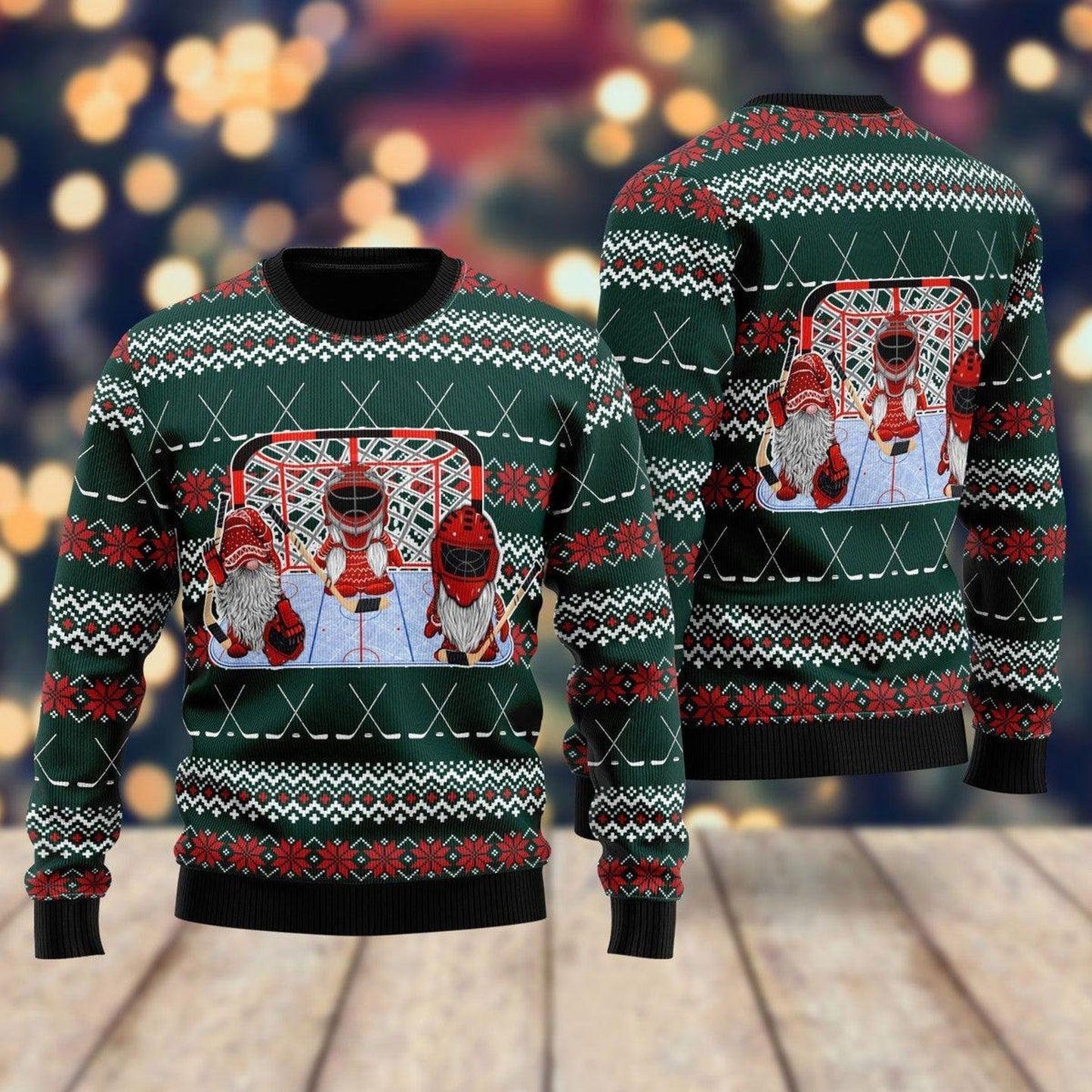Hockey Gomies Ugly Christmas Sweater For Men & Women Christmas Gift Sweater US2095 - WeCustomit