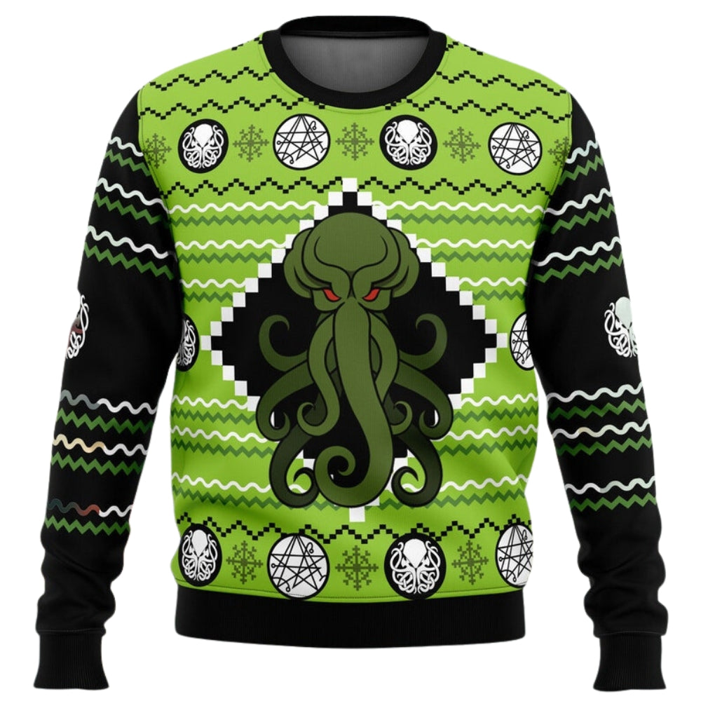 Octopus Ugly Christmas Sweater For Men & Women Christmas Gift Sweater US2404 - WeCustomit