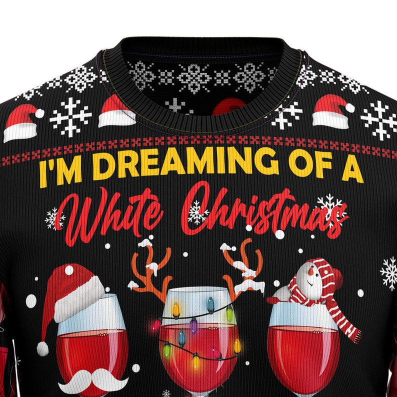 Wine Red Christmas Ugly Christmas Sweater For Men & Women Christmas Gift Sweater US2431 - WeCustomit