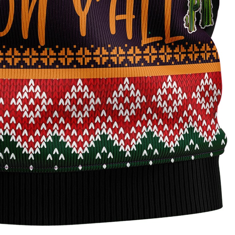 Cowboy Desert Ugly Christmas Sweater For Men & Women Christmas Gift Sweater US2434 - WeCustomit