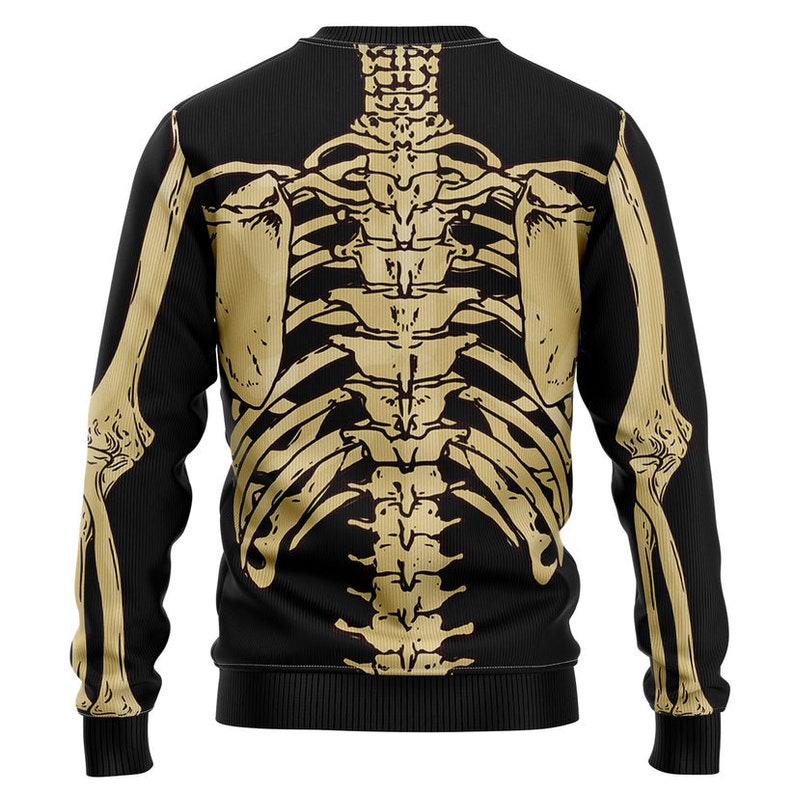 Skeleton Christmas Awesome Ugly Christmas Sweater For Men & Women Christmas Gift Sweater US2436 - WeCustomit