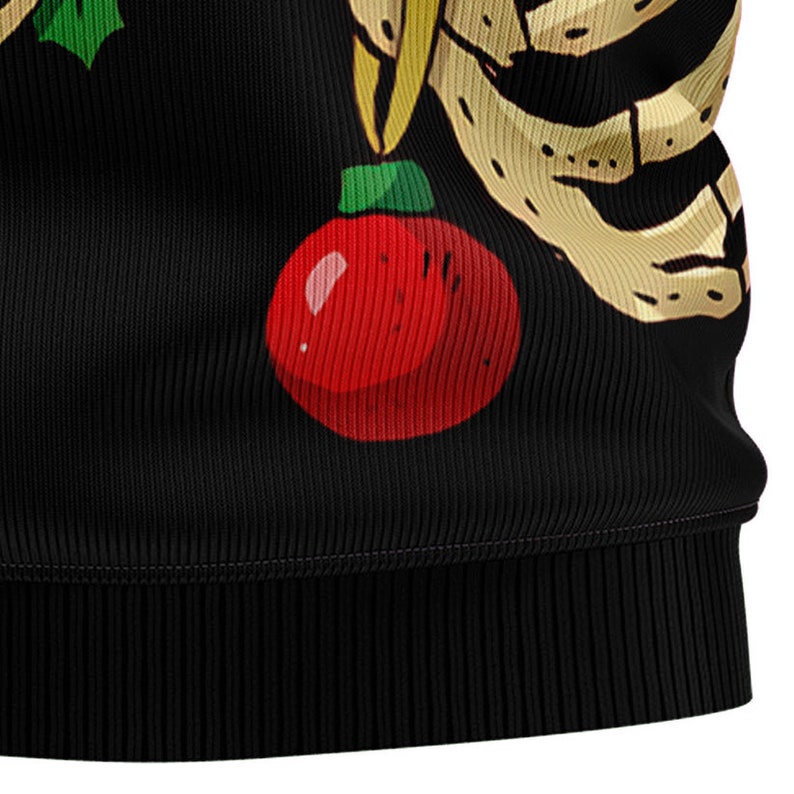 Skeleton Christmas Awesome Ugly Christmas Sweater For Men & Women Christmas Gift Sweater US2436 - WeCustomit
