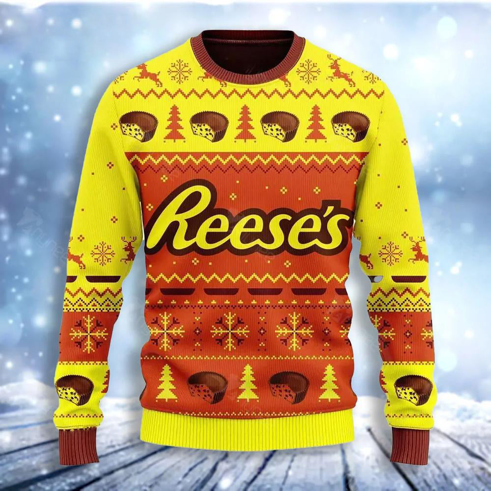Ressesd Ugly Christmas Sweater For Men & Women Christmas Gift Sweater US3046 - WeCustomit