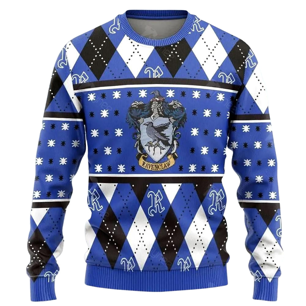 Ravenclaw Ugly Christmas Sweater For Me & Women Christmas Gift Thanksgiving Sweater US3084 - WeCustomit