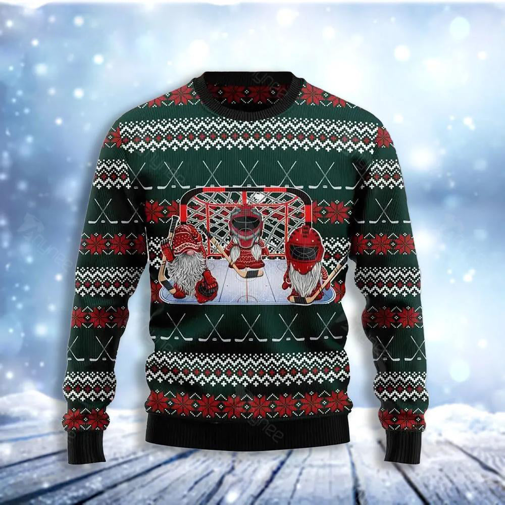 Hockey Gomies Ugly Christmas Sweater For Men & Women Christmas Gift Sweater US3093 - WeCustomit