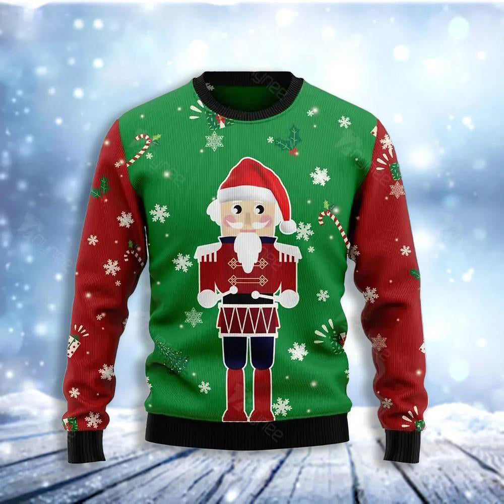 Amazing Nutcracker Ugly Christmas Sweater For Men & Women Christmas Gift Sweater US3705 - WeCustomit