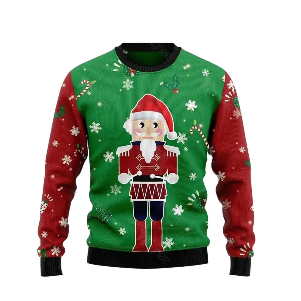 Amazing Nutcracker Ugly Christmas Sweater For Men & Women Christmas Gift Sweater US3705 - WeCustomit
