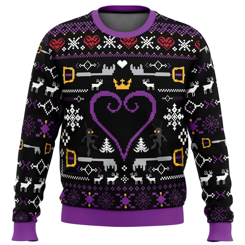 Kingdom Hearts Ugly Christmas Sweater For Men & Women Christmas Gift Thanksgiving Sweater US4270 - WeCustomit