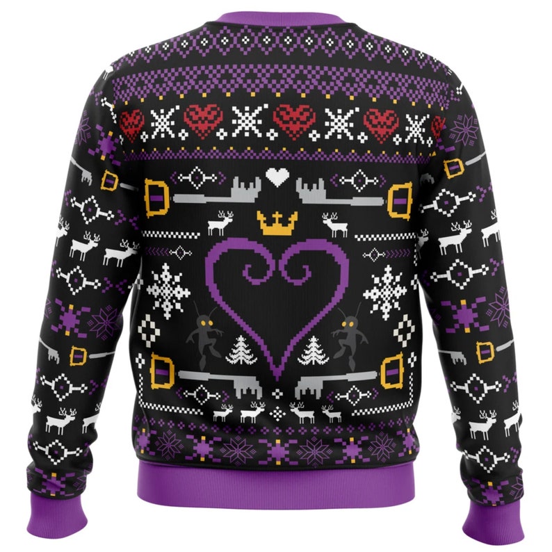 Kingdom Hearts Ugly Christmas Sweater For Men & Women Christmas Gift Thanksgiving Sweater US4270 - WeCustomit