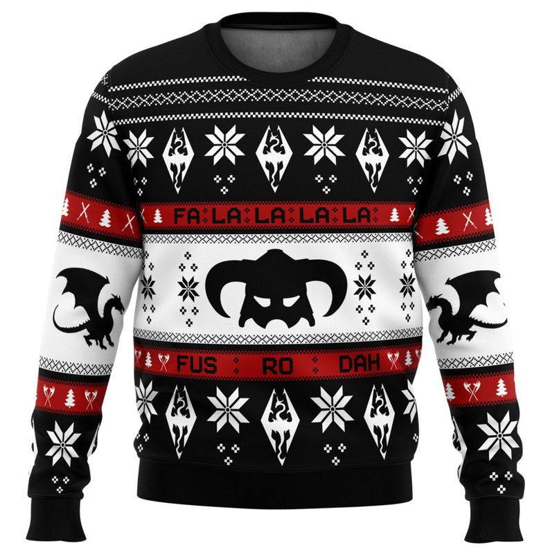 Fa La La La Ugly Christmas Sweater For Men & Women Christmas Gift Thanksgiving Sweater US4271 - WeCustomit
