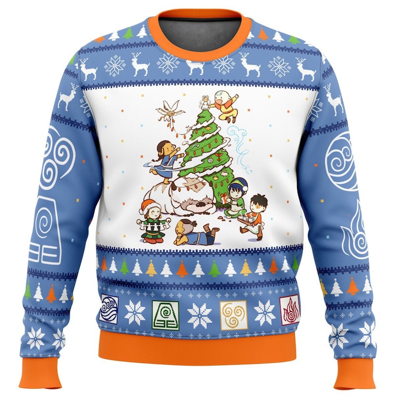 Funny Christmas Ugly Christmas Sweater For Men & Women Christmas Gift Thanksgiving Sweater US4273 - WeCustomit