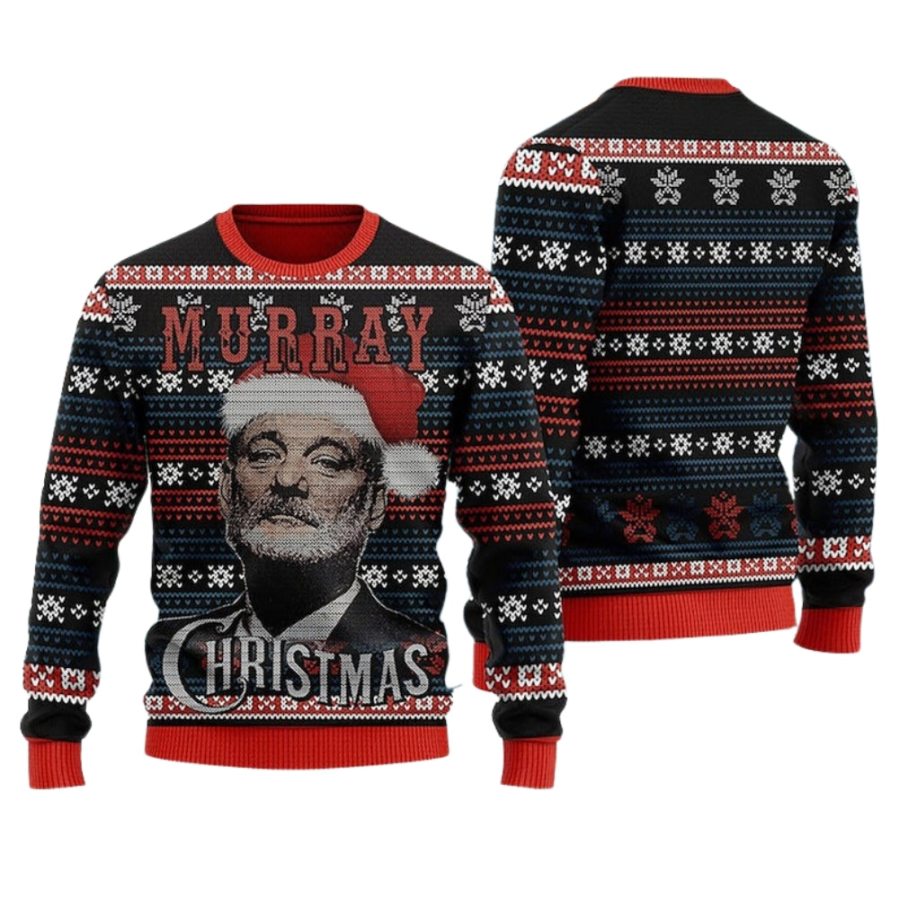 Murray Christmas Ugly Christmas Sweater For Men & Women Christmas Gift Sweater US4412 - WeCustomit