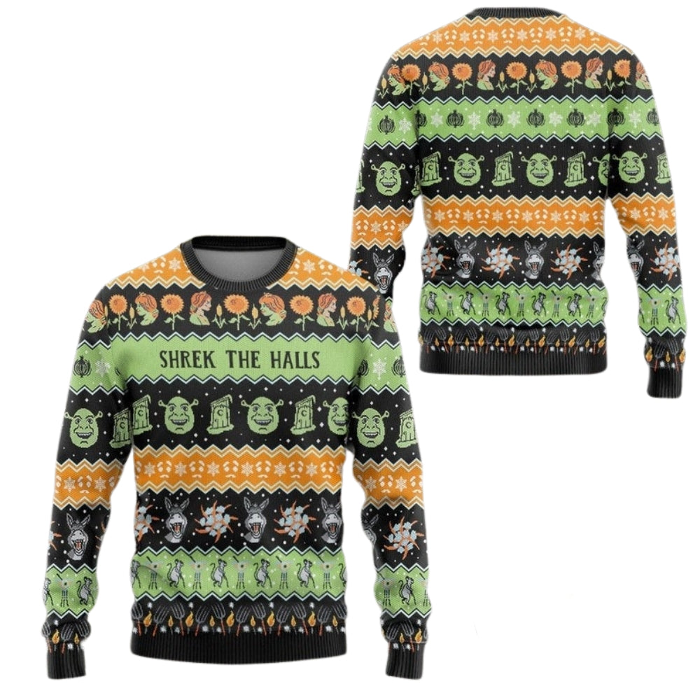 Shek Ugly Christmas Sweater For Men & Women Christmas Gift Sweater US4415 - WeCustomit