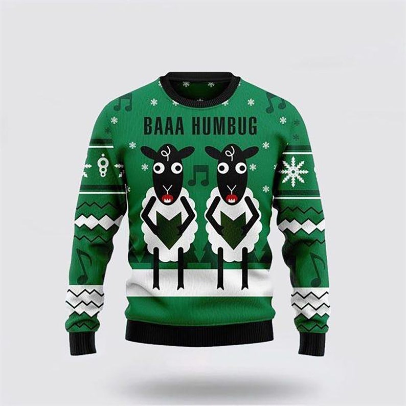 Humbug Ugly Christmas Sweater For Men & Women Christmas Gift Sweater US4427 - WeCustomit