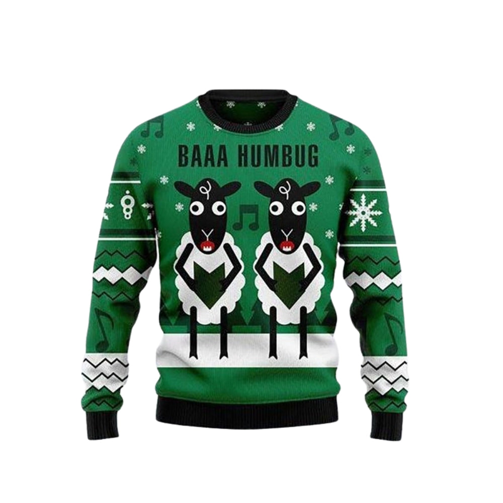 Humbug Ugly Christmas Sweater For Men & Women Christmas Gift Sweater US4427 - WeCustomit