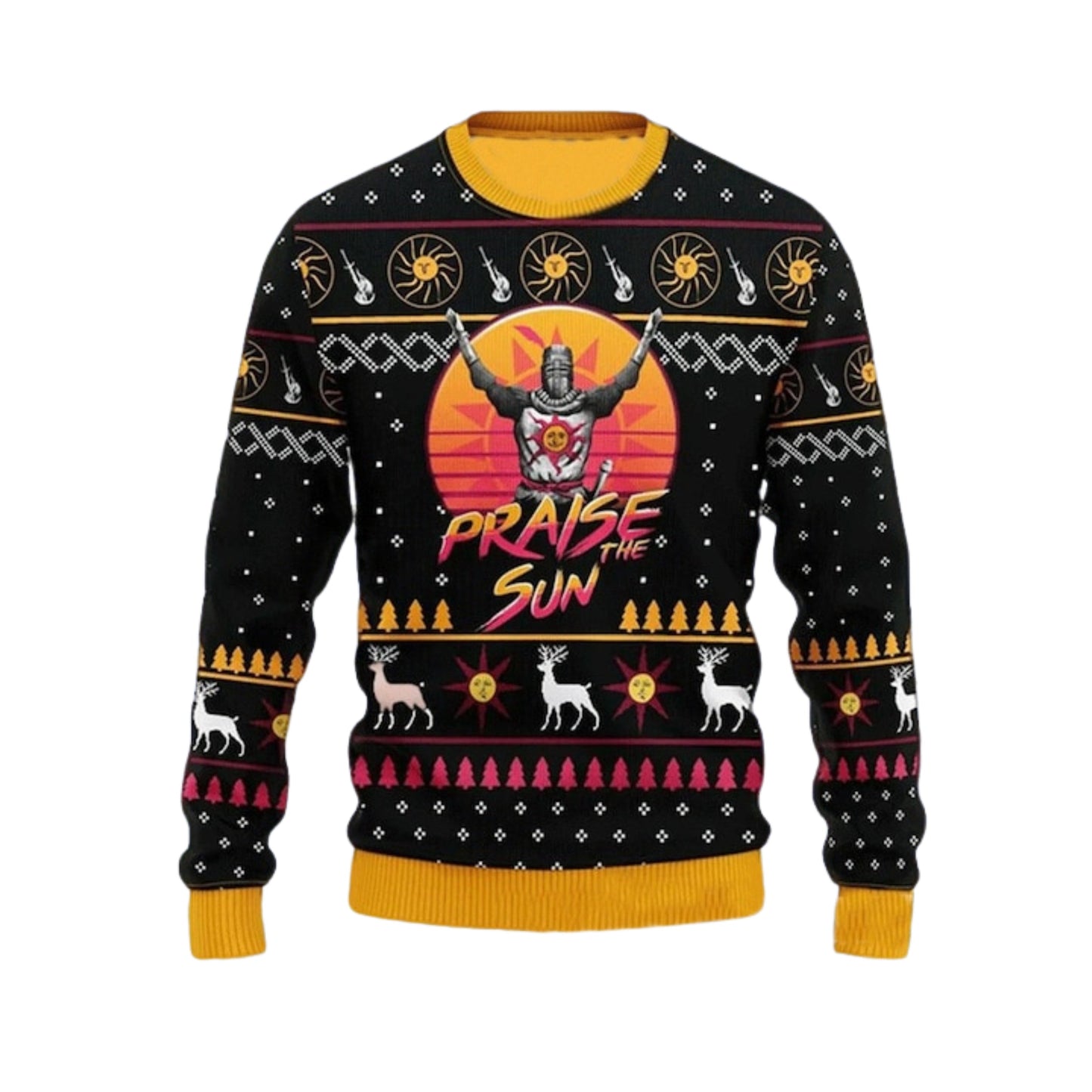 Praise The Sun Ugly Christmas Sweater For Men & Women Christmas Gift Sweater US4461 - WeCustomit