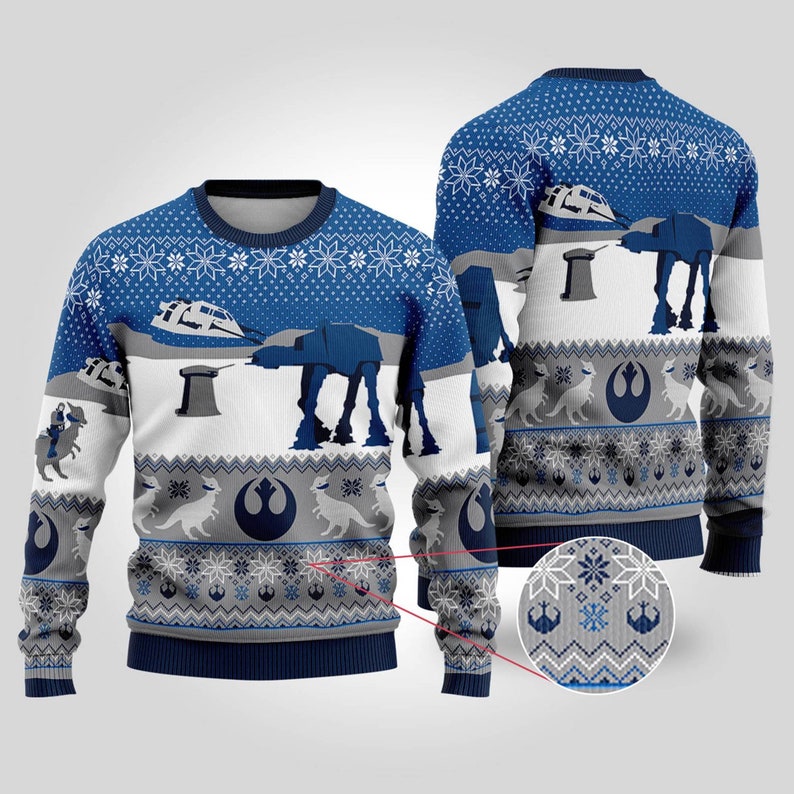 Galaxy's Edge Ugly Christmas Sweater For Men & Women Christmas Gift Sweater US4481 - WeCustomit