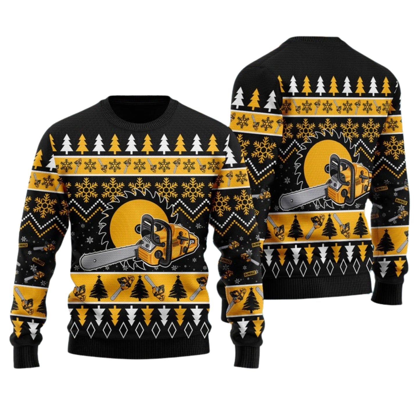 Christmas Tree In Winter Ugly Christmas Sweater For Men & Women Christmas Gift Sweater US4497 - WeCustomit