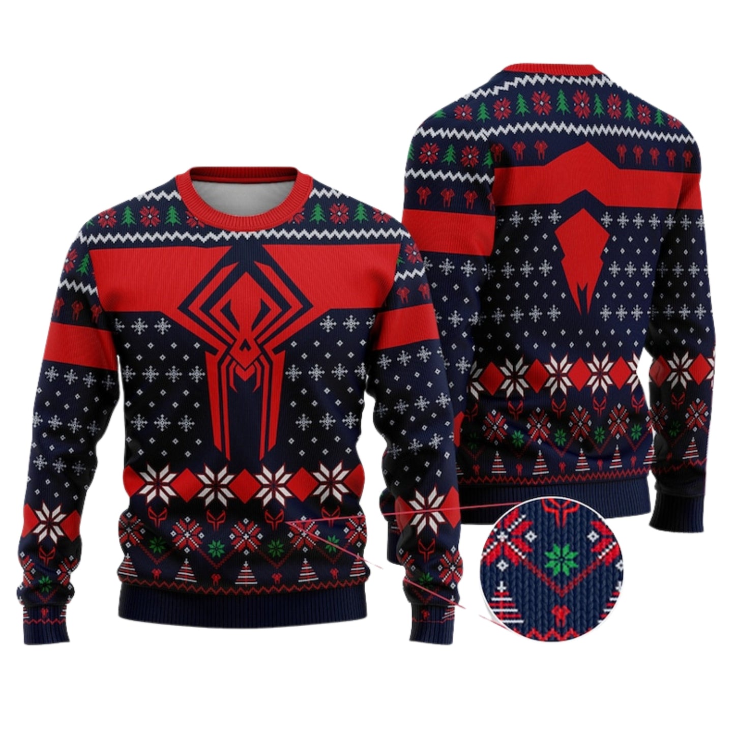 Across The SpiderVerse Ugly Christmas Sweater For Men & Women Christmas Gift Sweater US4514 - WeCustomit