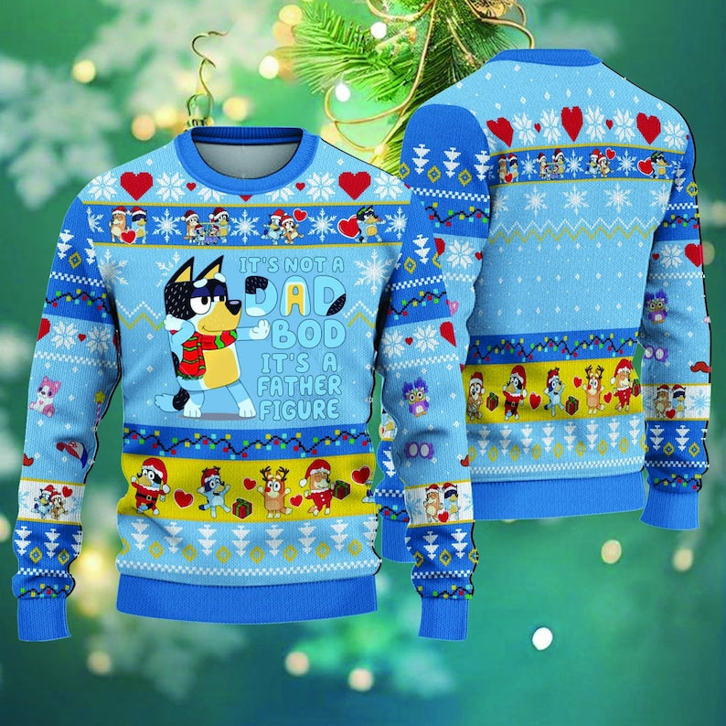 It's Not a Dad Bod Ugly Christmas Sweater For Men & Women Christmas Gift Sweater US4532 - WeCustomit