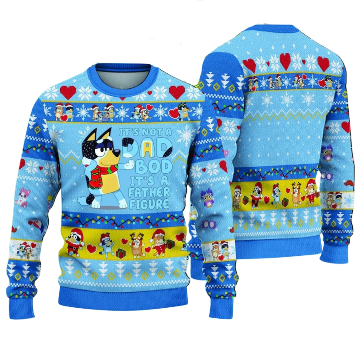 It's Not a Dad Bod Ugly Christmas Sweater For Men & Women Christmas Gift Sweater US4532 - WeCustomit