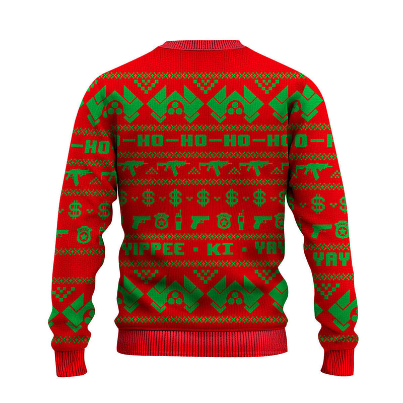 Nakatomi Plaza Ugly Christmas Sweater For Men & Women Christmas Gift Sweater US4590 - WeCustomit