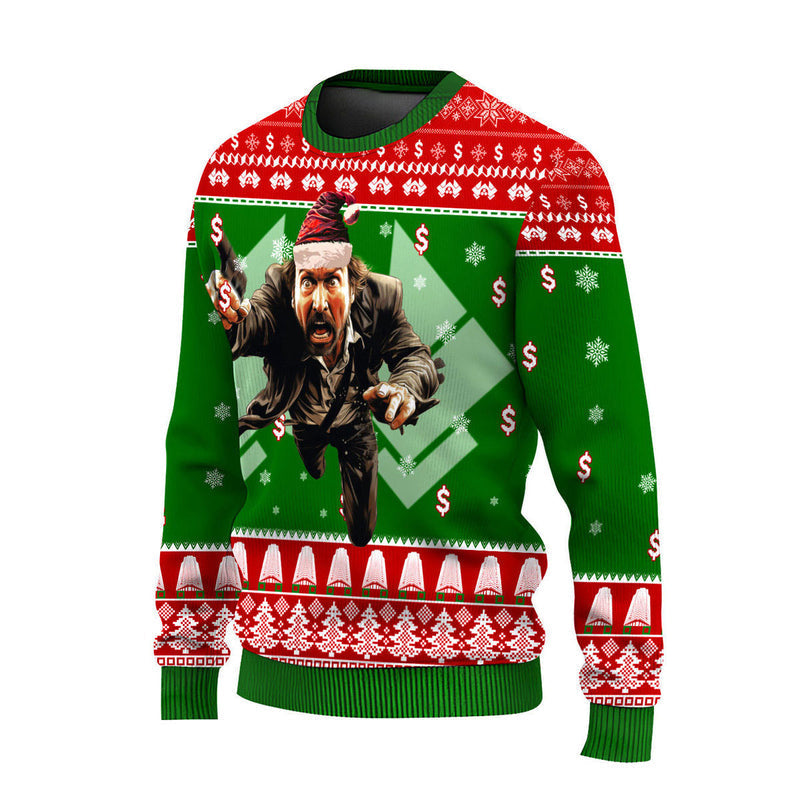 Christmas Nakatomi Plaza Ugly Christmas Sweater For Men & Women Christmas Gift Sweater US4592 - WeCustomit