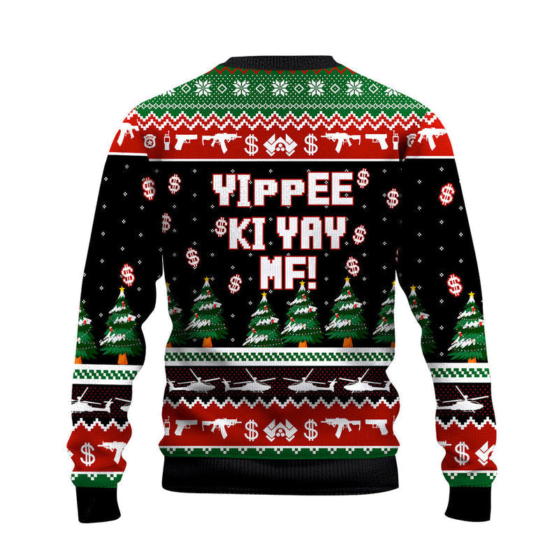 Fall From Nakatomi Plaza Ugly Christmas Sweater For Men & Women Christmas Gift Sweater US4600 - WeCustomit