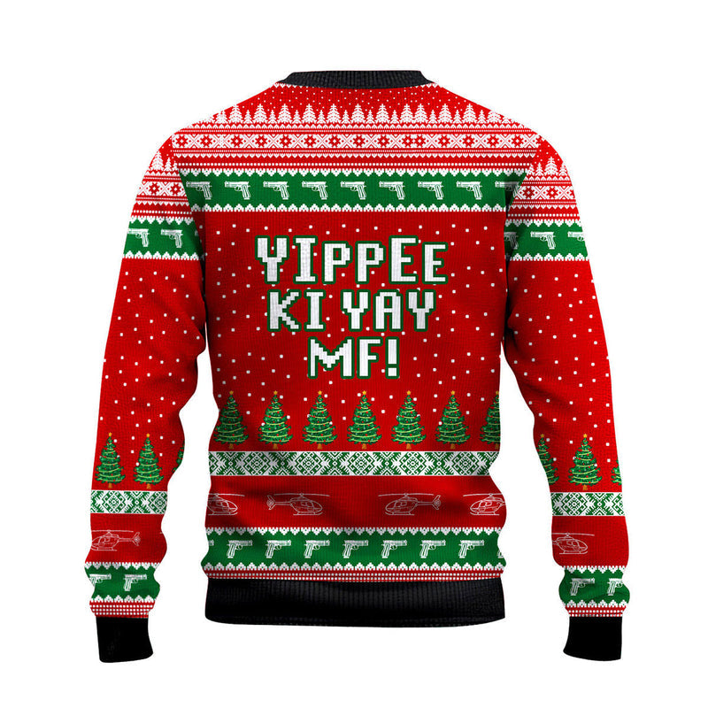 It's Not Christmas Until Fall From Nakatomi Plaza Ugly Christmas Sweater For Men & Women Christmas Gift Sweater US4609 - WeCustomit