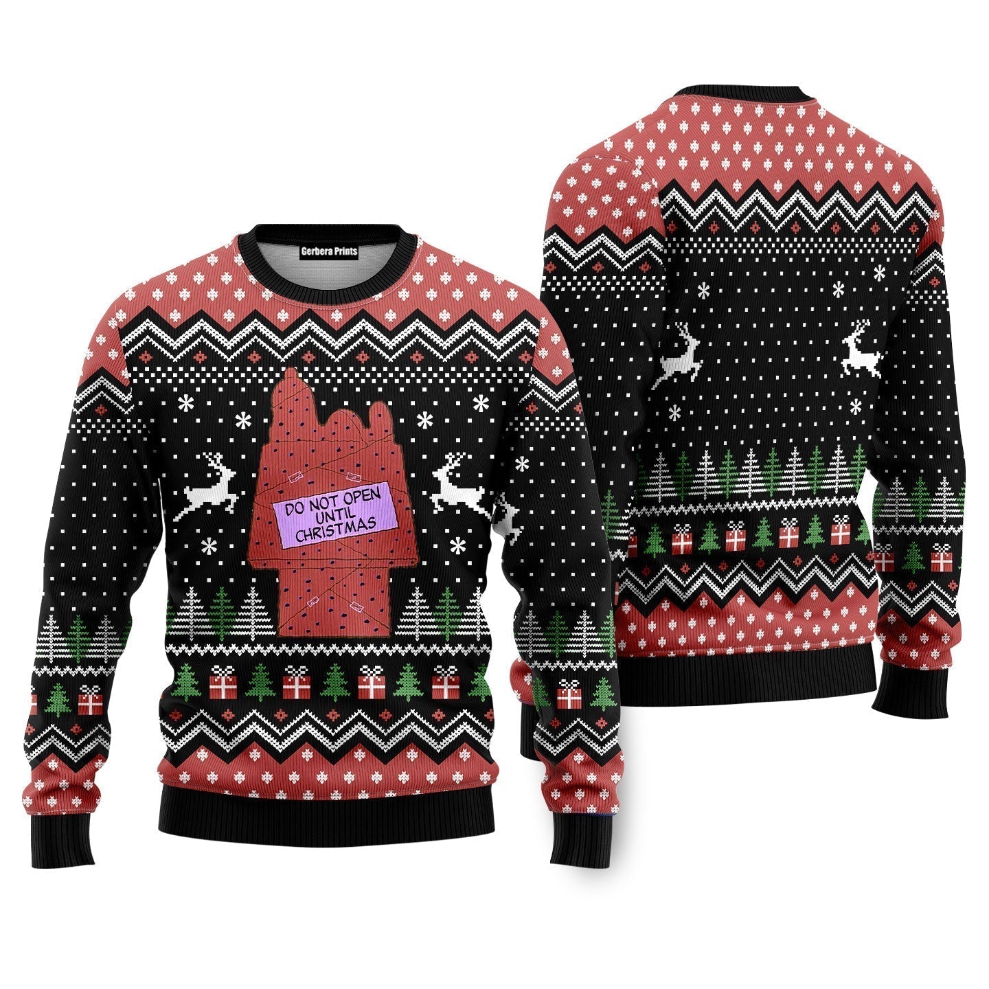 Do Not Open Until Ugly Christmas Sweater - WeCustomit