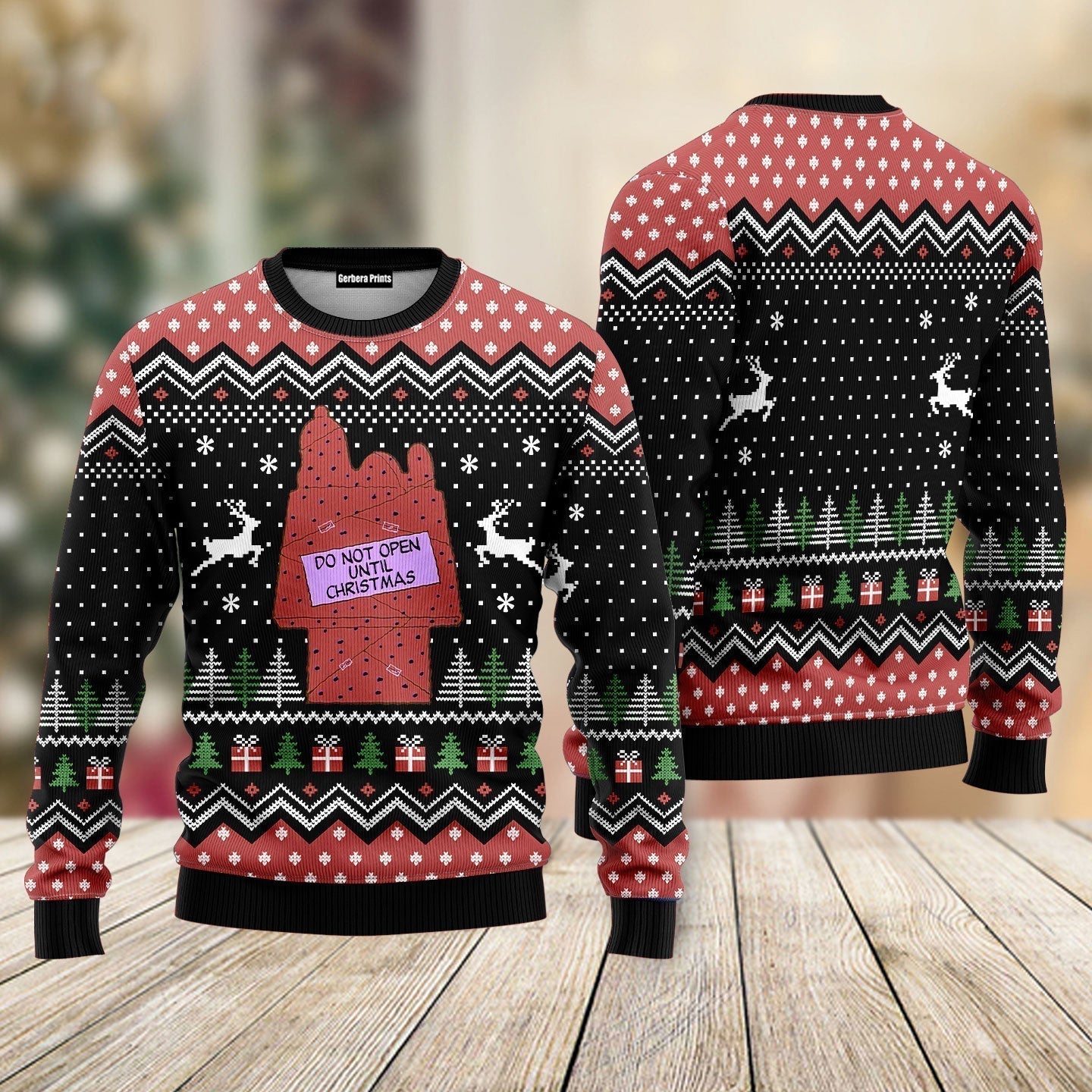 Do Not Open Until Ugly Christmas Sweater - WeCustomit
