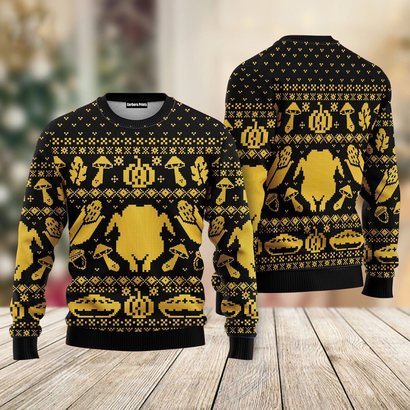 Turkey Thanksgiving Ugly Christmas Sweater - WeCustomit