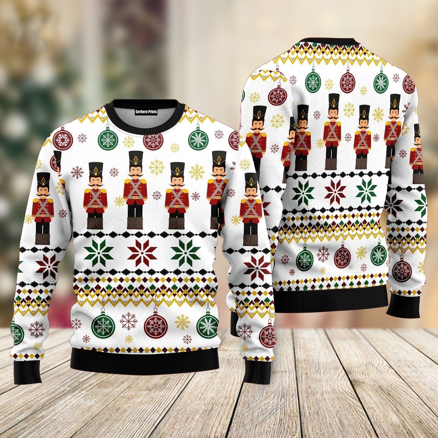 Nutcracker Group Ugly Christmas Sweater - WeCustomit