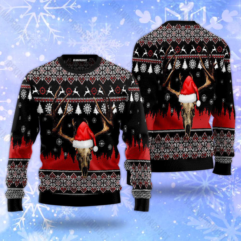 Deer Hunting Christmas Ugly Christmas Sweater For Men & Women Christmas Gift Sweater USN1130 - WeCustomit