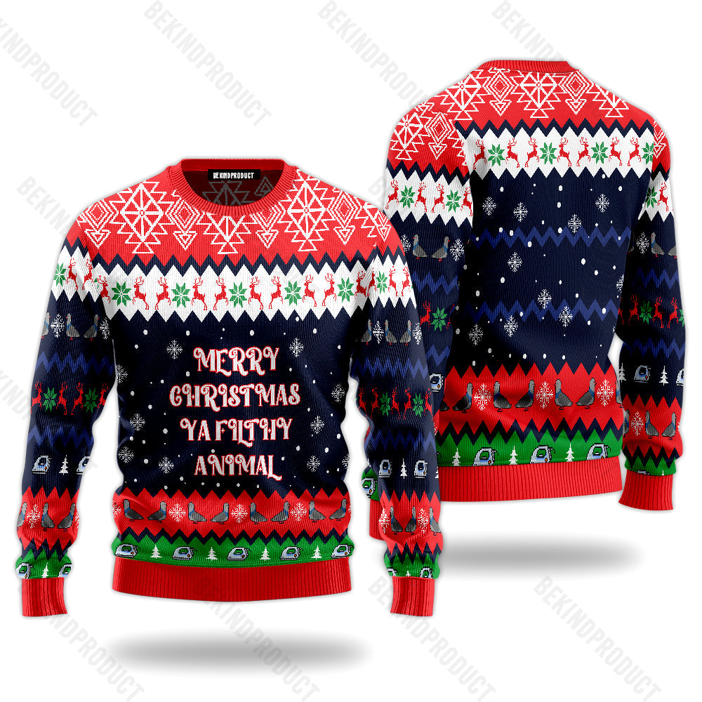 Home Alone Merry Christmas Ya Filthy Ugly Christmas Sweater For Men & Women Christmas Gift Sweater USN1143 - WeCustomit