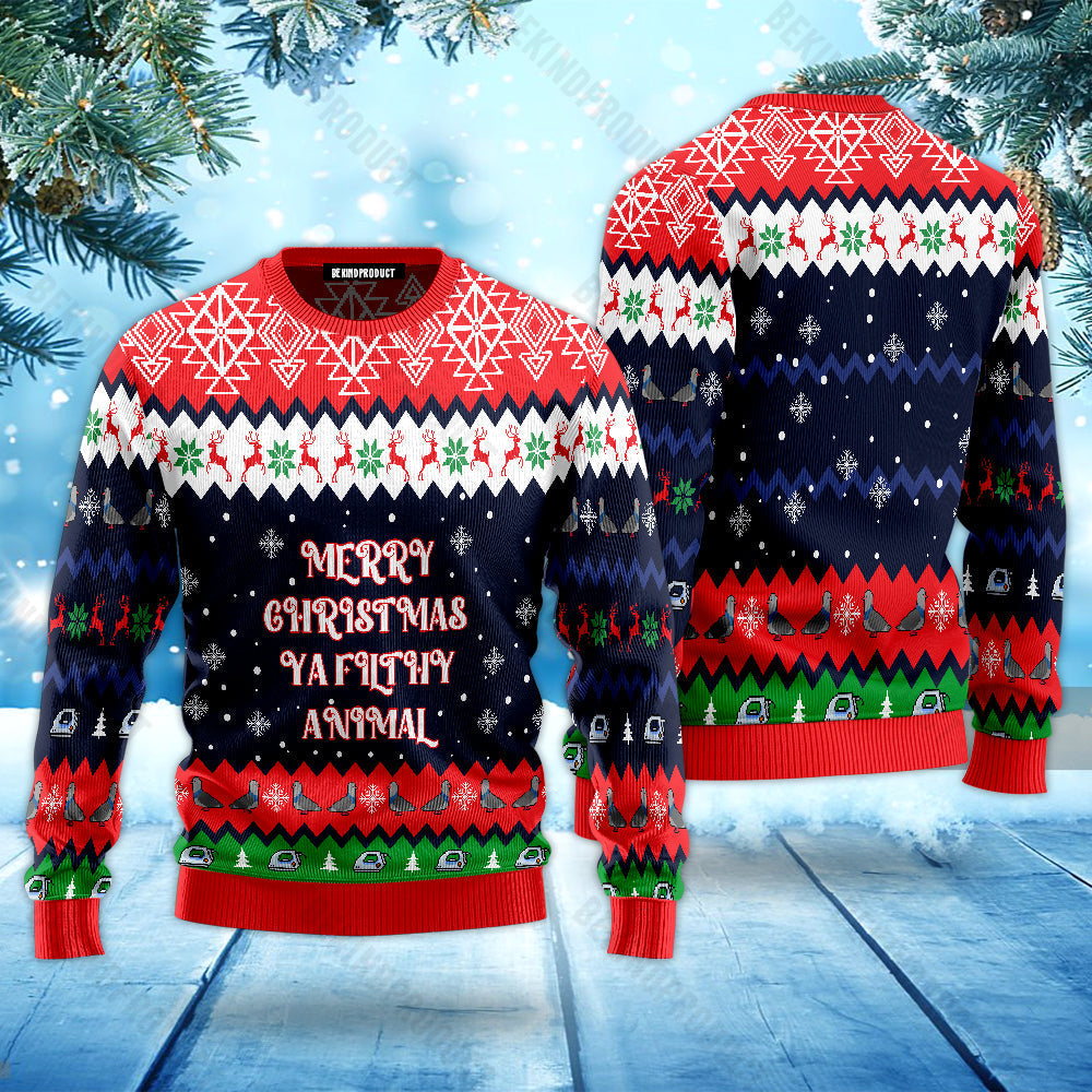 Home Alone Merry Christmas Ya Filthy Ugly Christmas Sweater For Men & Women Christmas Gift Sweater USN1143 - WeCustomit