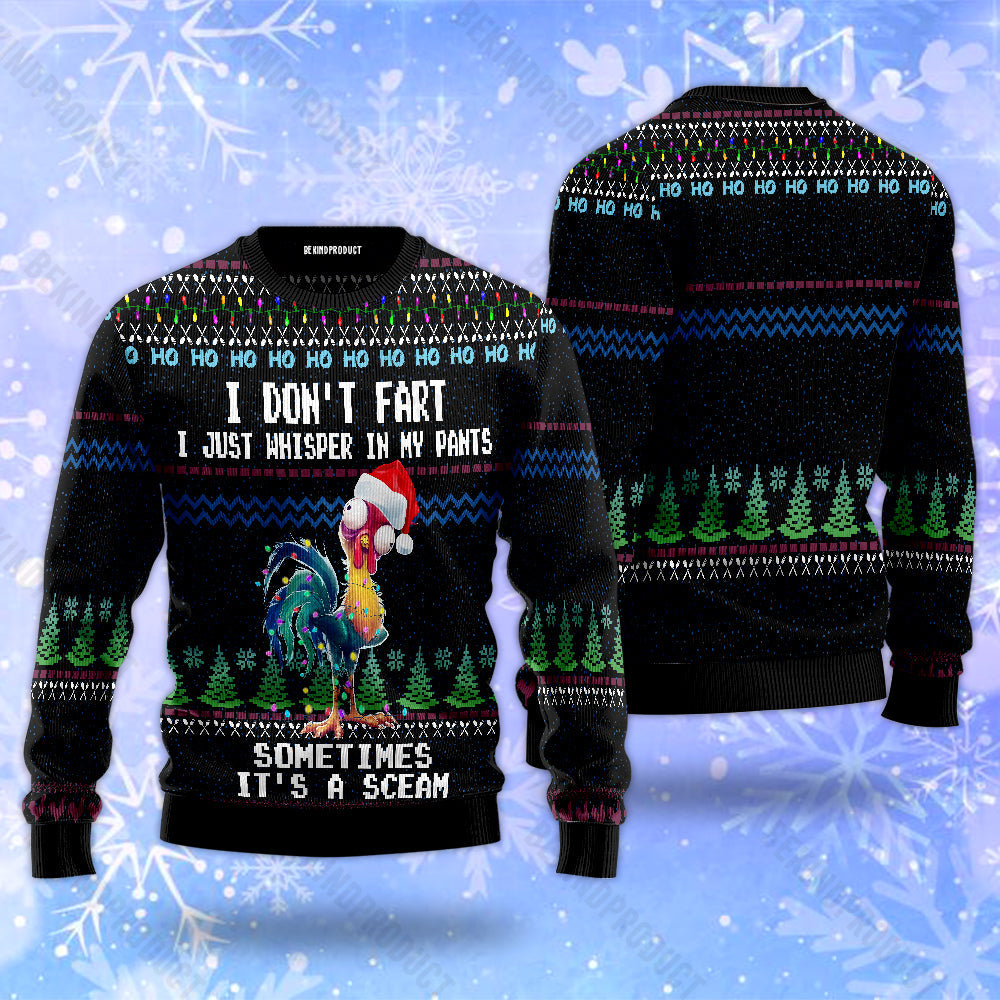 It‘s Scream Chicken Ugly Christmas Sweater For Me & Women Christmas Gift Thanksgiving Sweater USN1151 - WeCustomit