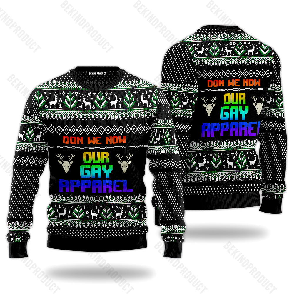 Don We Now Our Gay Apparel Ugly Christmas Sweater For Men & Women Christmas Gift Thanksgiving Sweater USN1169 - WeCustomit