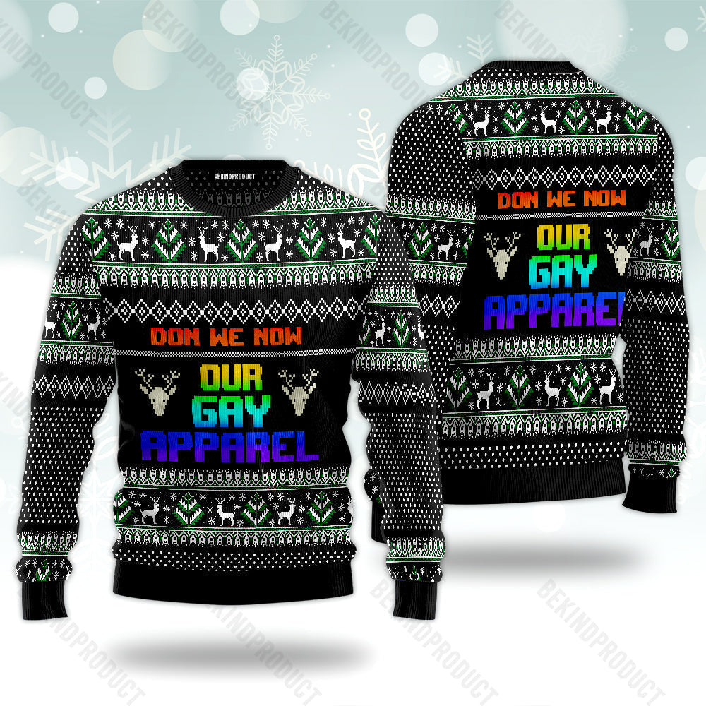 Don We Now Our Gay Apparel Ugly Christmas Sweater For Men & Women Christmas Gift Thanksgiving Sweater USN1169 - WeCustomit