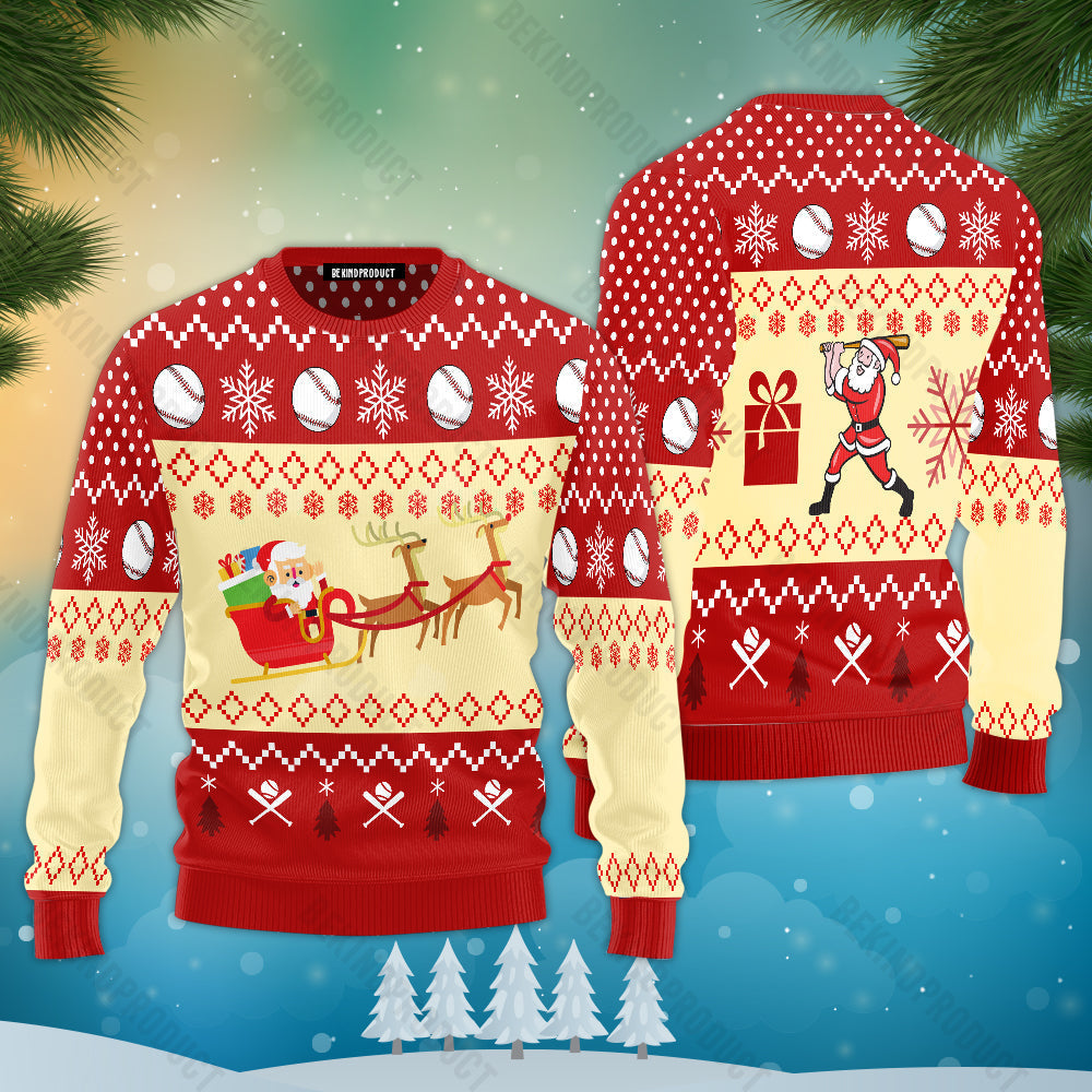 Christmas Santa Claus Ugly Christmas Sweater For Men & Women Christmas Gift Sweater USN2013 - WeCustomit