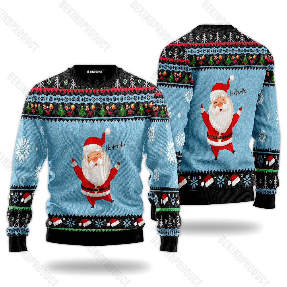Funny Santa Claus Ugly Christmas Sweater For Men & Women Christmas Gift Sweater USN3044 - WeCustomit