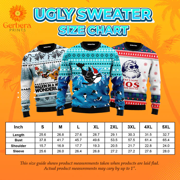 Funny Costume Face On Xmas Corgi Custom Photo Christmas Sweater - WeCustomit