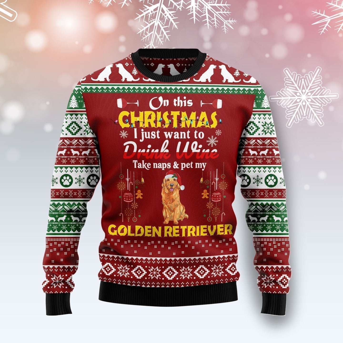 Christmas Holiday Ugly Christmas Sweater For Men & Women Christmas Gift Sweater US1712 - WeCustomit