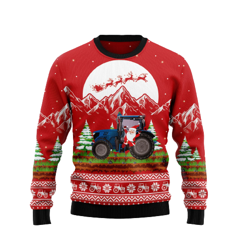 Noel Tractor Ugly Christmas Sweater For Men & Women Christmas Gift Sweater US1539 - WeCustomit