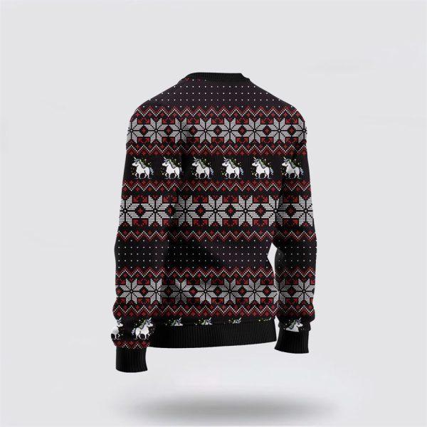 Unicorn Believe In The Magic Ugly Christmas Sweater For Men & Women Christmas Gift Sweater US3445 - WeCustomit