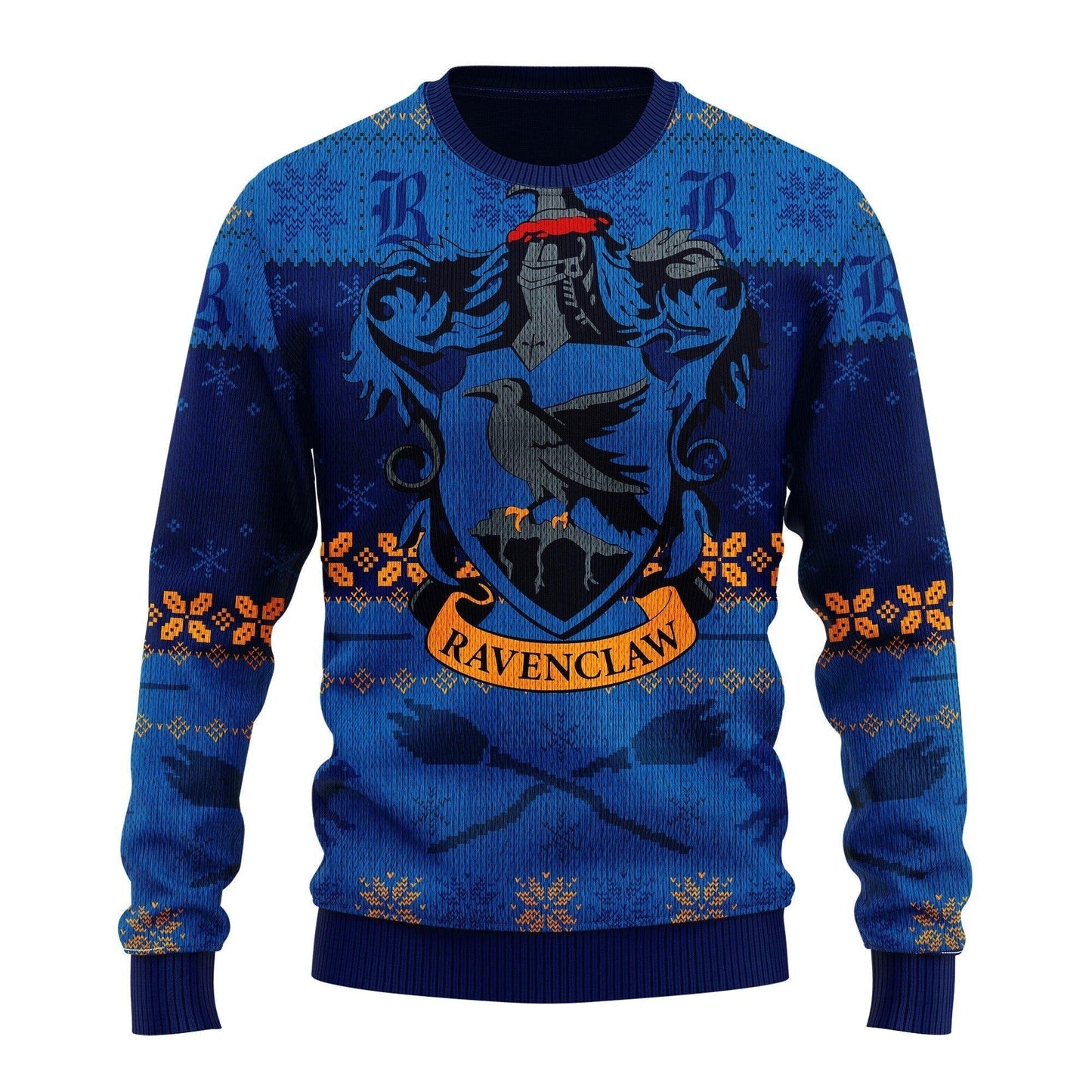 Ravenclaw House Ugly Christmas Sweater For Men & Women Christmas Gift Sweater US4226 - WeCustomit