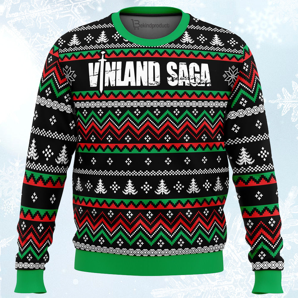 Viking Ship Vinland Saga Ugly Christmas Sweater For Men & Women Christmas Gift Sweater PT437 - WeCustomit