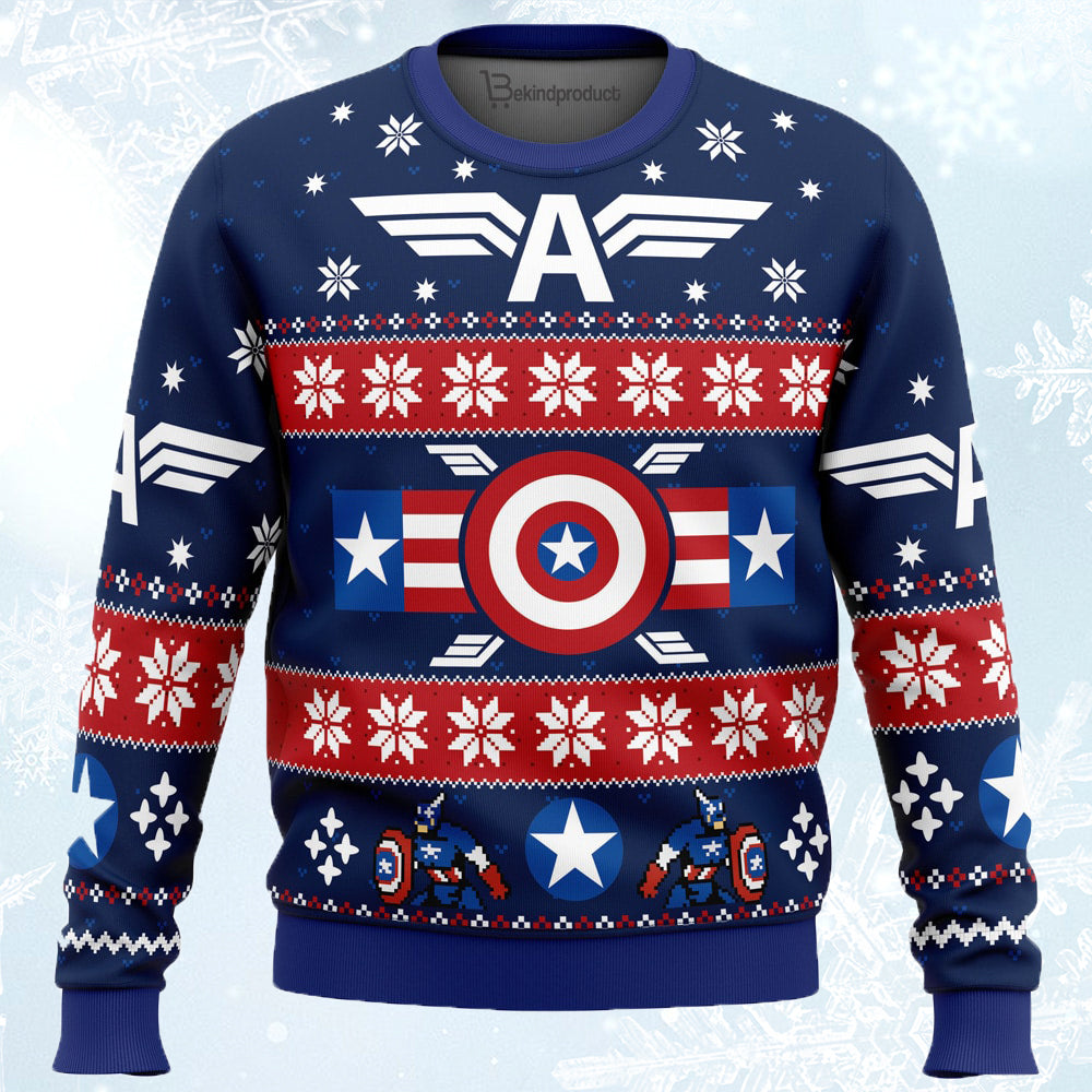 Winter-Soldier Ugly Christmas Sweater For Men & Women Christmas Gift Sweater PT508 - WeCustomit