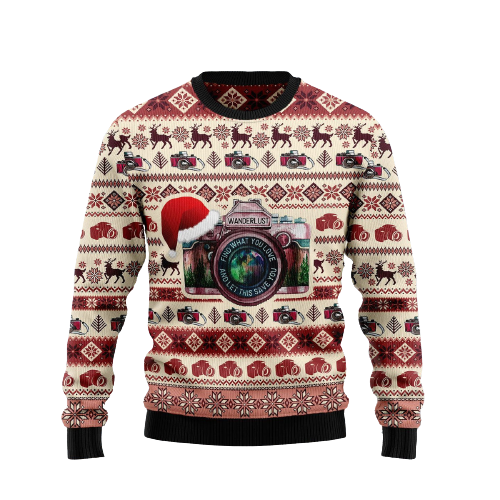 Photograph Save You Ugly Christmas Sweater For Men & Women Christmas Gift Sweater US1209 - WeCustomit