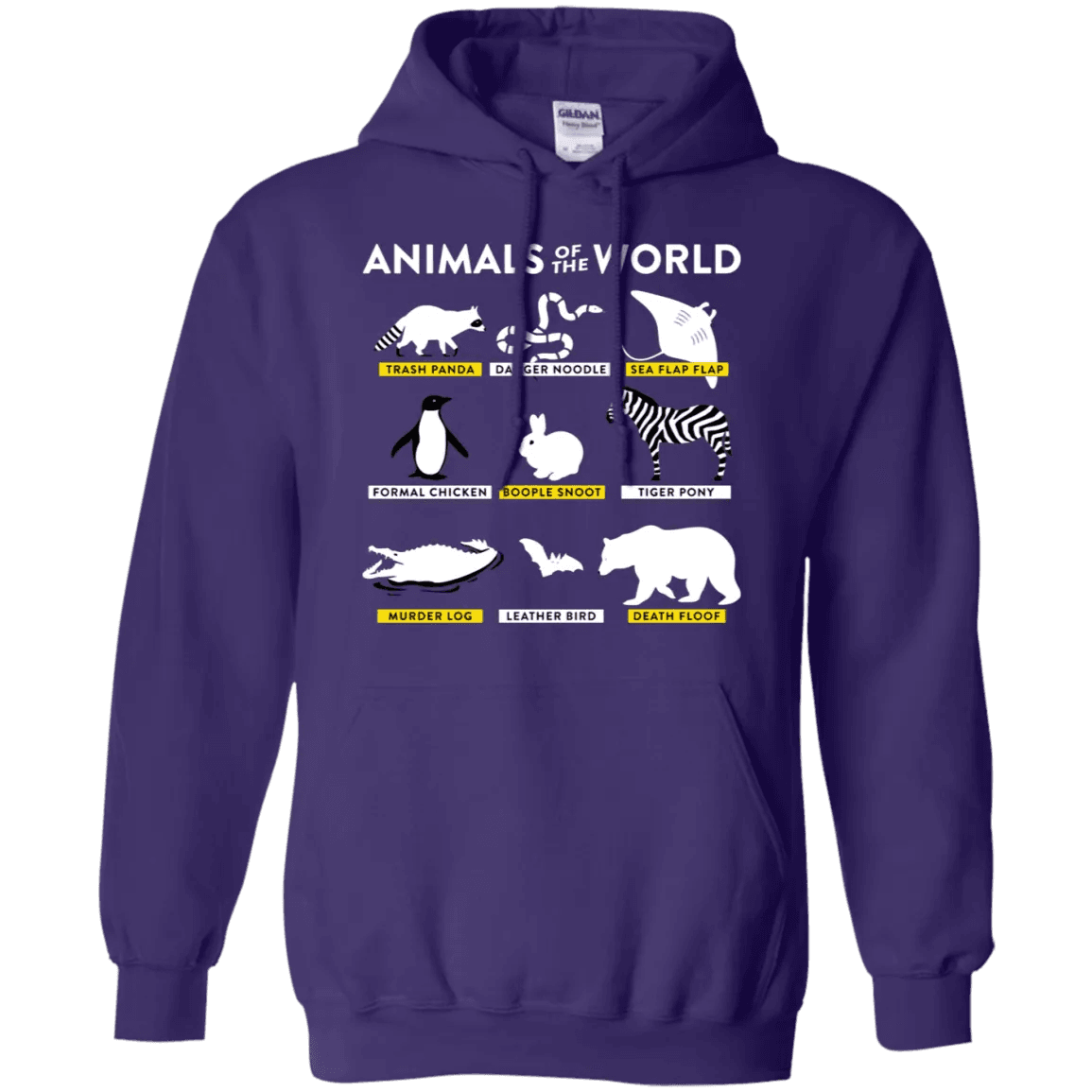 Animals Of The World Hoodie - WeCustomit